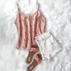 Abercrombie & Fitch Pink Floral Tank